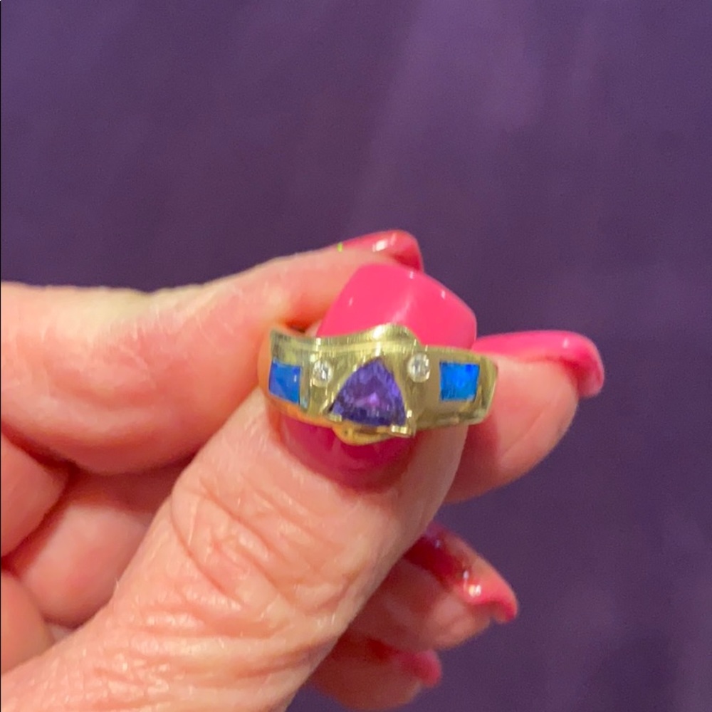 14K gold ring